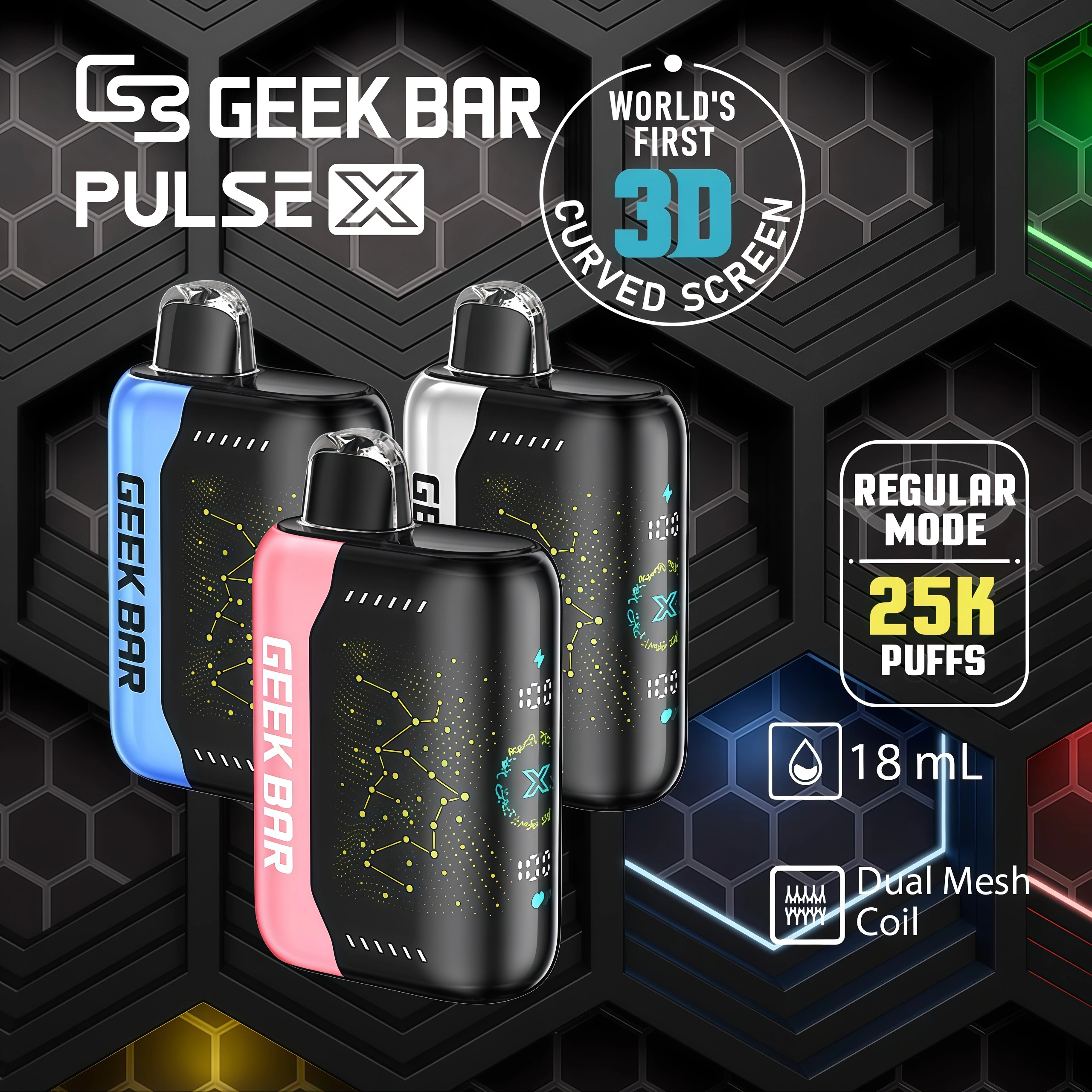 geek bar 25000 puffs拋棄式電子煙